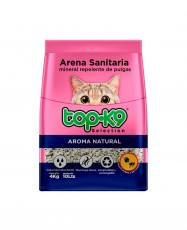Top K9 Arena sanitaria Mineral Repelente pulgas y garrapatas 4 kg