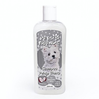 Shampoo Pets Friends Pelaje Blanco 250 ml